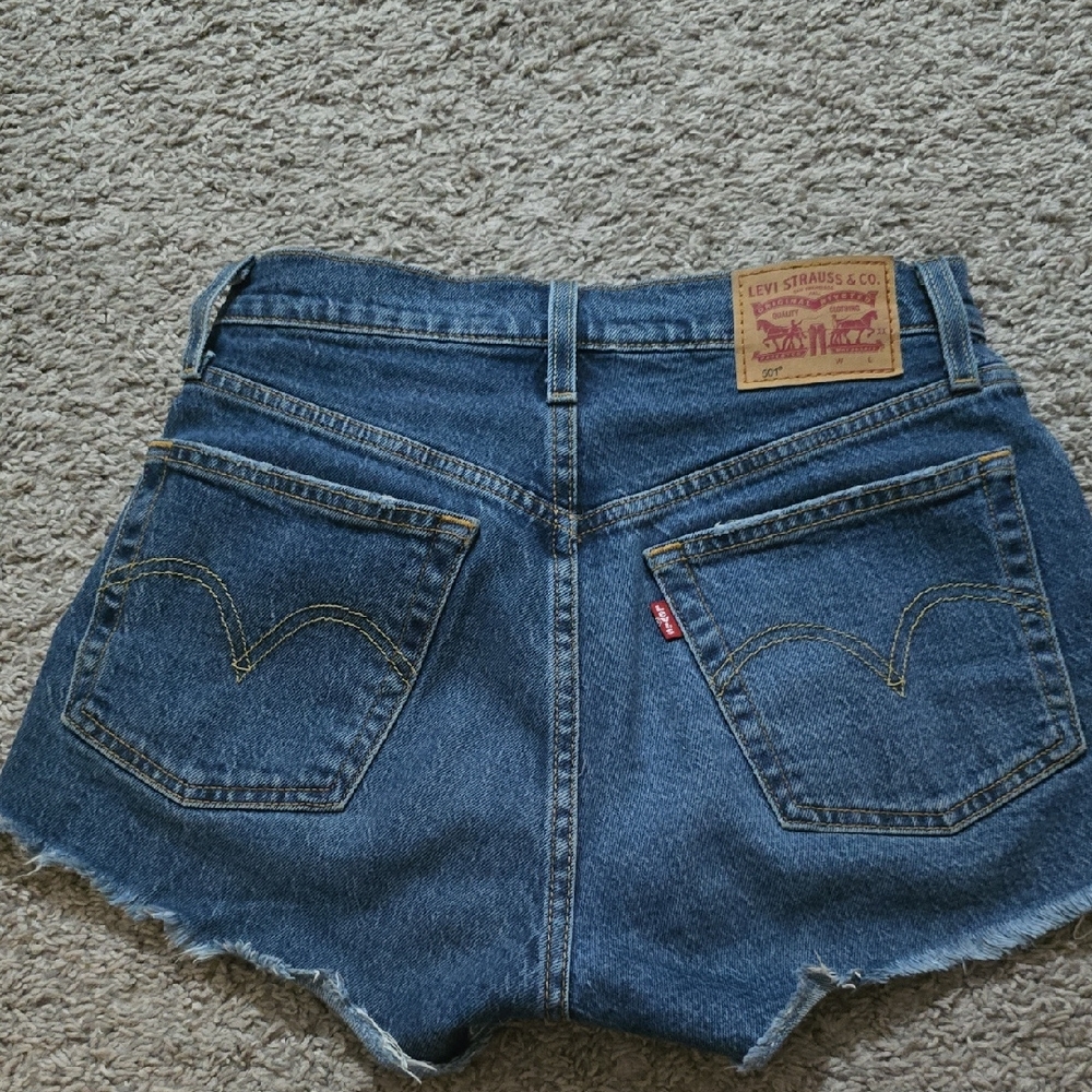 Levi's Classic Blue Jean Shorts